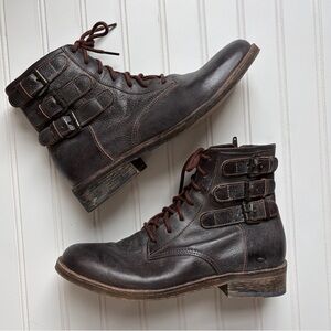 Matisse Johnny Brown Leather Boots